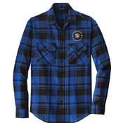 W668 - L114E024 - EMB - Flannel Shirt 
